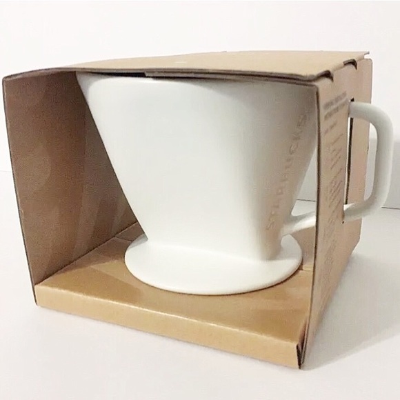 STARBUCKS Ceramic PourOver Brew Coffee Brewer STARBUCKS Ceramic PourOver Brew Coffee Brewer